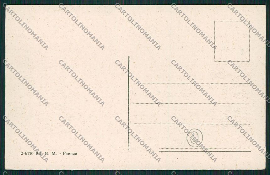 Ravenna Faenza Mercato cartolina QQ9977 – retro