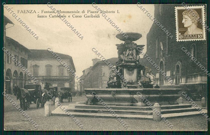 Ravenna Faenza PIEGHINA cartolina QQ9988 – fronte