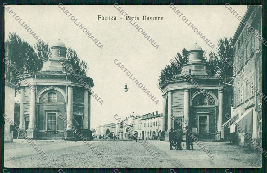 Ravenna Faenza cartolina QQ9989 – fronte