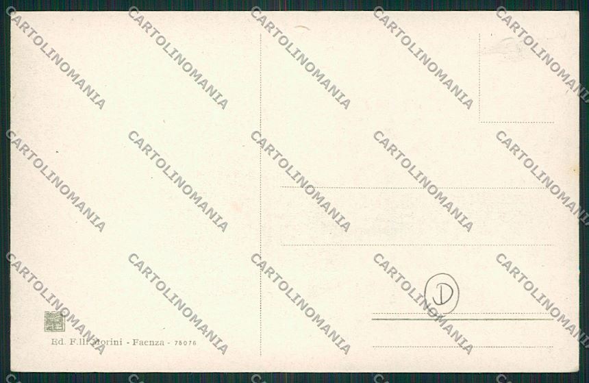 Ravenna Faenza cartolina QQ9989 – retro