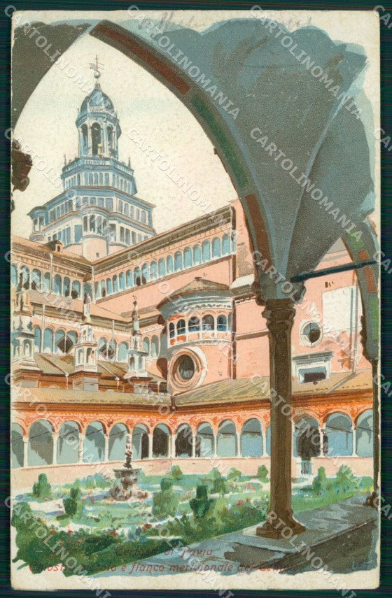 Pavia Certosa di cartolina QT0002 – fronte