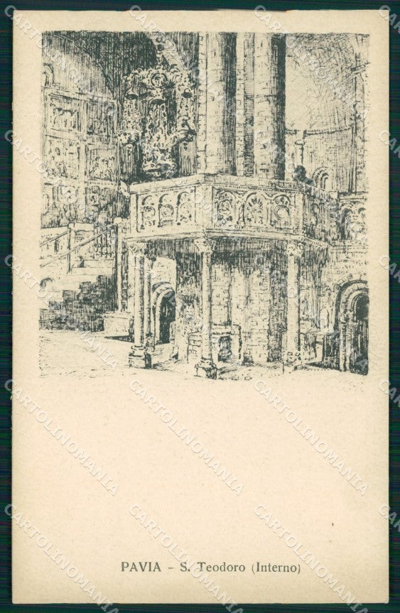 Pavia Città Calleri cartolina QT0015 – fronte