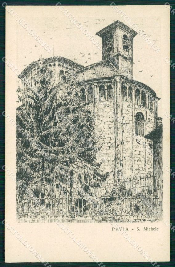 Pavia Città Calleri cartolina QT0018 – fronte