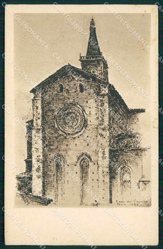 Pavia Città Calleri cartolina QT0021 – fronte