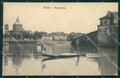 Pavia Città Barca RIFILATA cartolina QT0029 – fronte