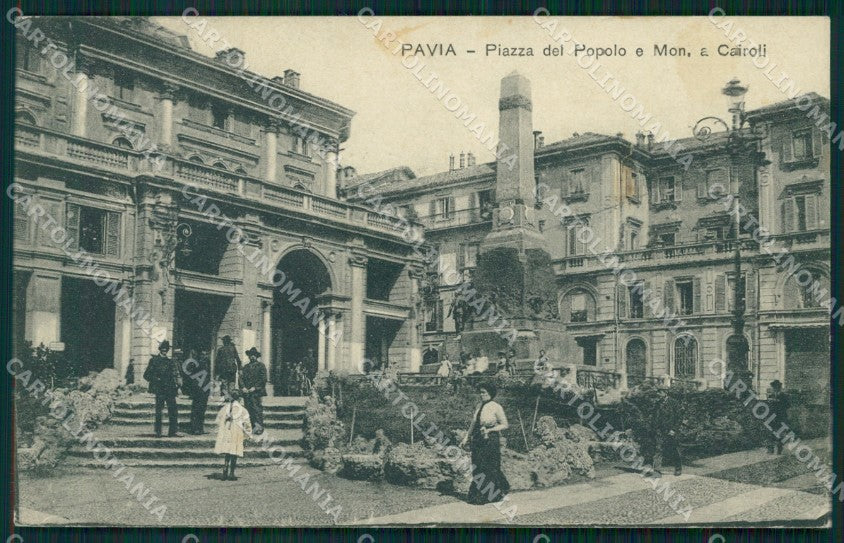Pavia Città MACCHIA cartolina QT0030 – fronte