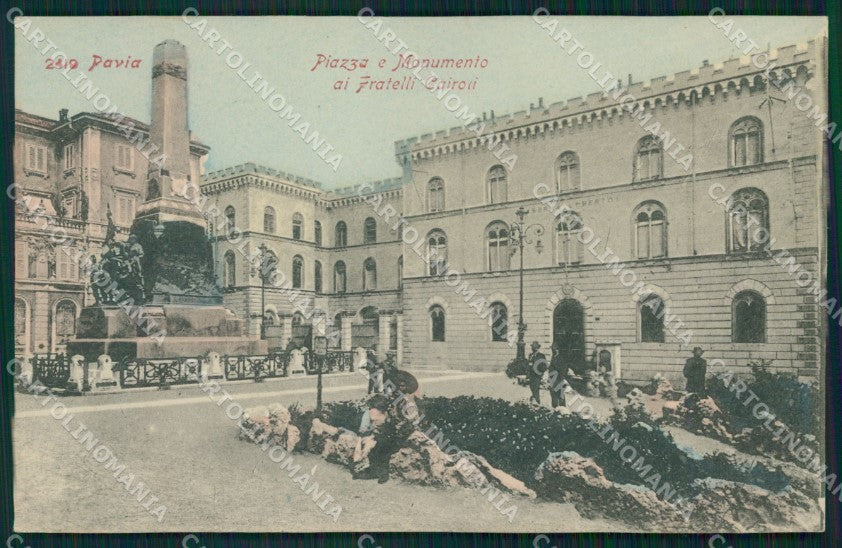 Pavia Città cartolina QT0035 – fronte
