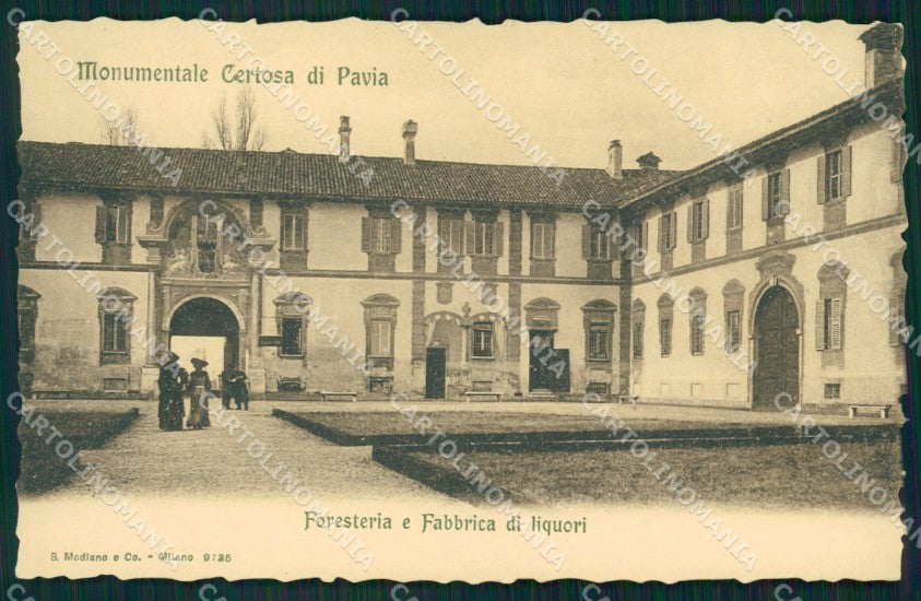 Pavia Certosa di cartolina QT0036 – fronte