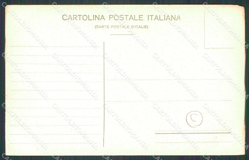 Pavia Certosa di ABRASA TRACCE UMIDO cartolina QT0038 – retro
