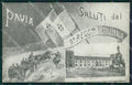 Pavia Città Militari Saluti da cartolina QT0054 – fronte