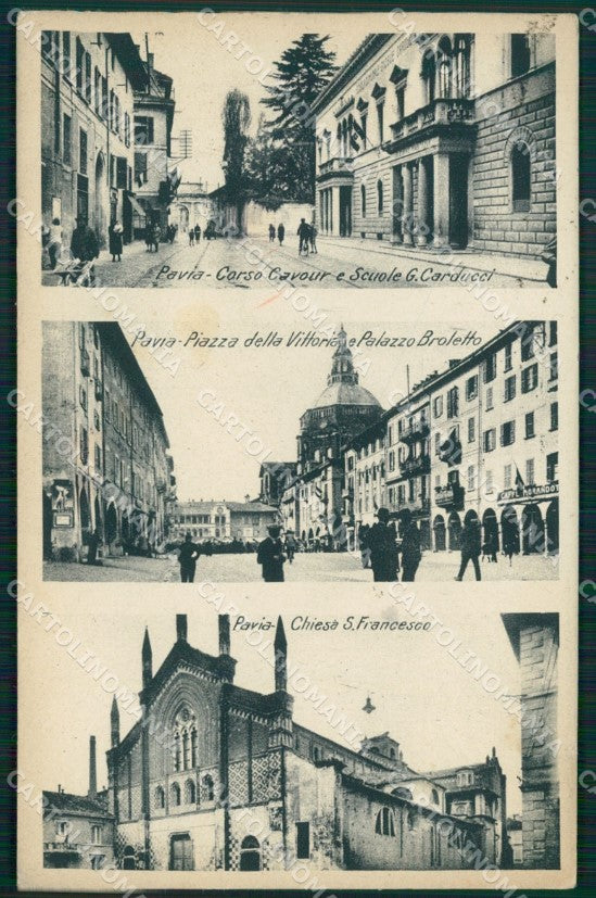Pavia Città cartolina QT0064 – fronte