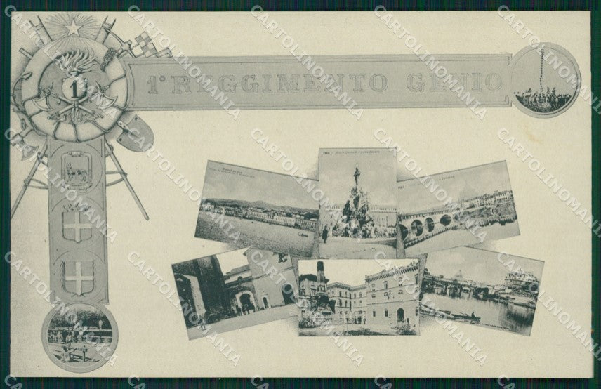 Pavia Città Militari cartolina QT0072 – fronte