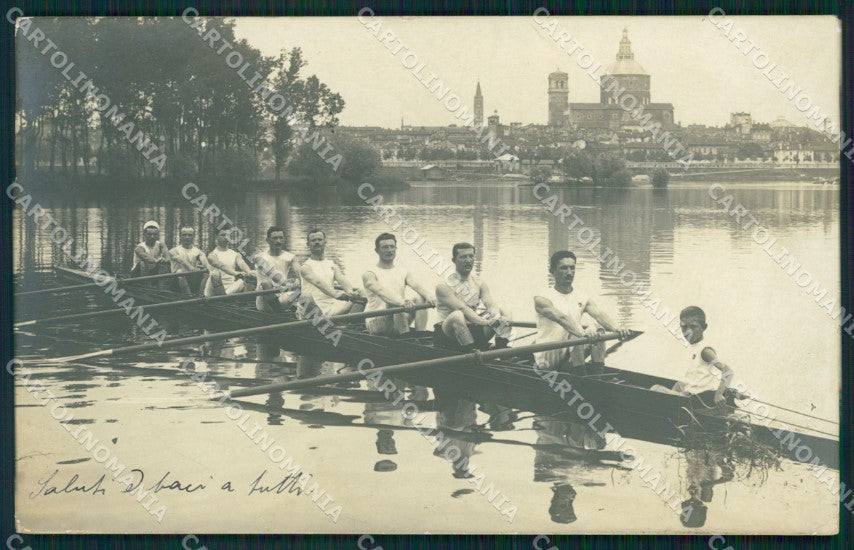 Pavia Città Canottaggio NPG Foto cartolina QT0082 – fronte