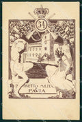 Pavia Città Distretto Militare PIEGA cartolina QT0086 – fronte