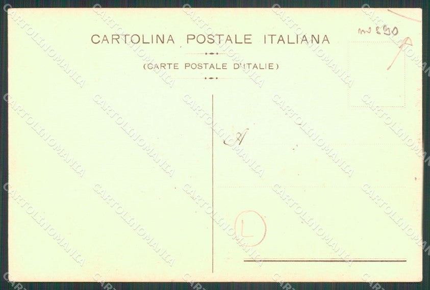 Pavia Città Distretto Militare PIEGA cartolina QT0086 – retro