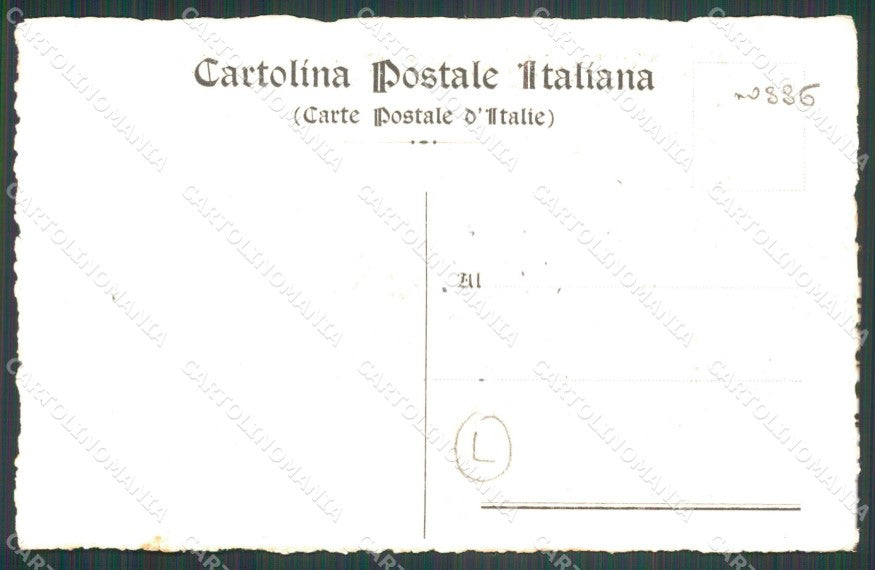 Pavia Città Distretto Militare cartolina QT0090 – retro