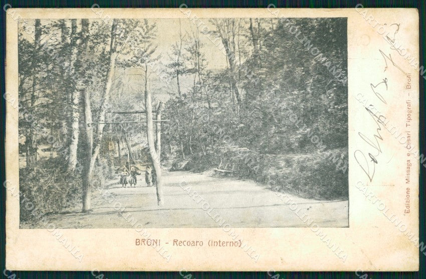 Pavia Broni Recoaro di cartolina QT0112 – fronte