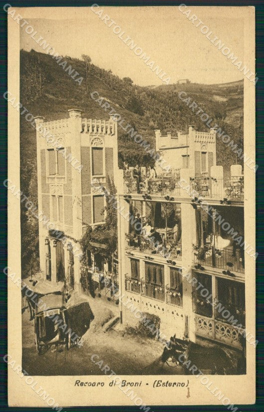Pavia Broni Recoaro di PIEGHINA cartolina QT0113 – fronte
