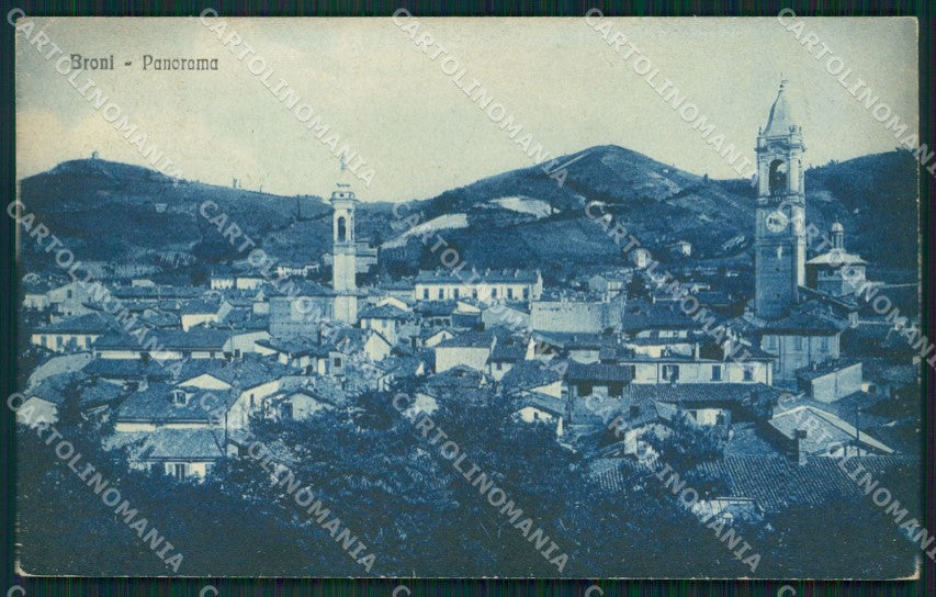 Pavia Broni PIEGHINA cartolina QT0115 – fronte