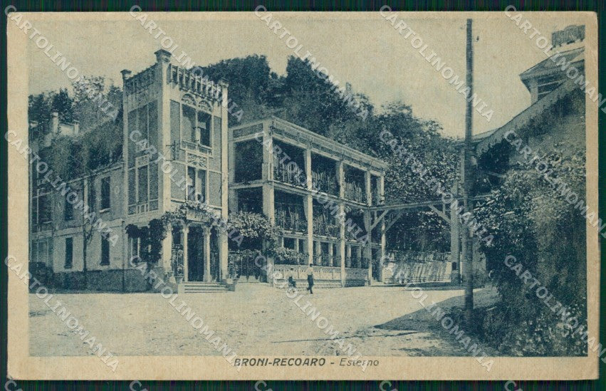 Pavia Broni Recoaro di cartolina QT0119 – fronte
