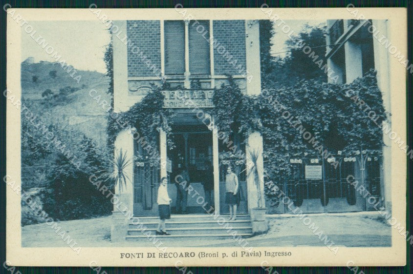 Pavia Broni Recoaro di cartolina QT0121 – fronte