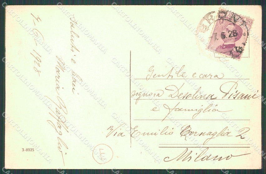 Pavia Broni Recoaro di cartolina QT0122 – retro