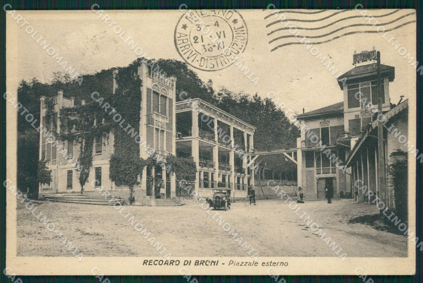 Pavia Broni Recoaro di cartolina QT0124 – fronte