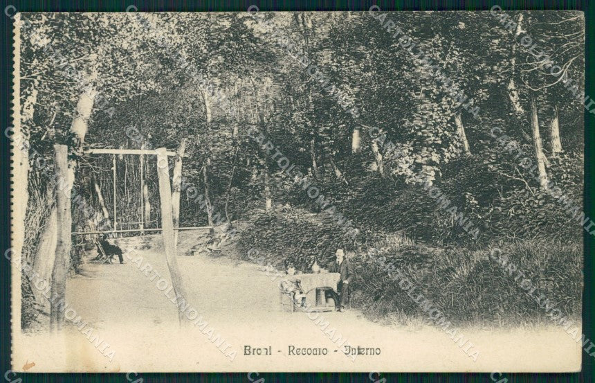Pavia Broni Recoaro di PIEGA cartolina QT0126 – fronte