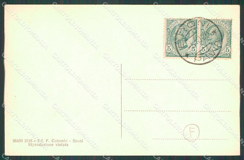Pavia Broni Recoaro di cartolina QT0130 – retro