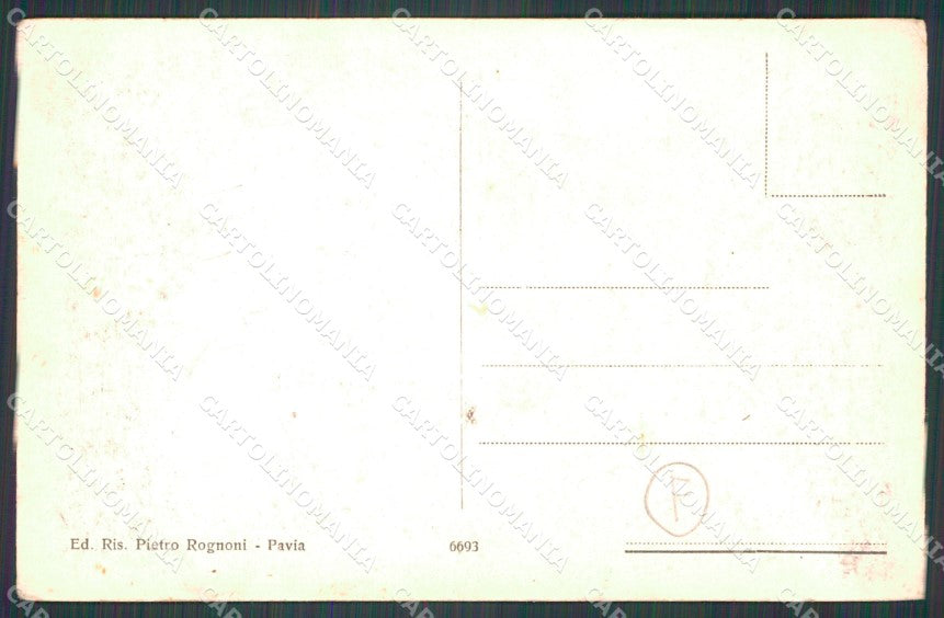 Pavia Broni Auto cartolina QT0133 – retro