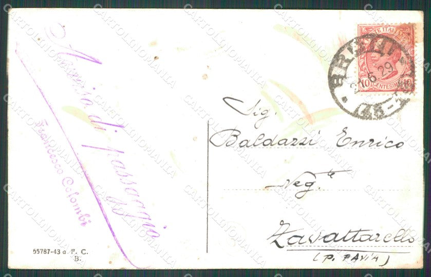 Pavia Broni Recoaro di cartolina QT0137 – retro