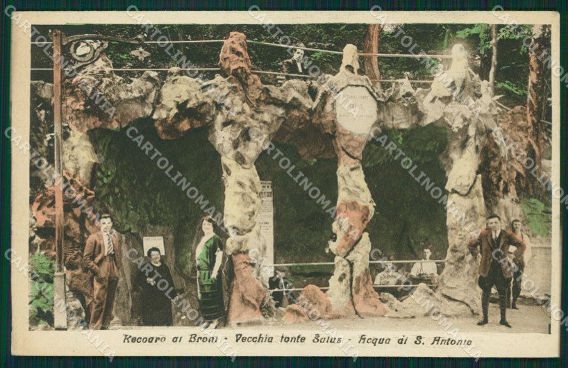 Pavia Broni Recoaro di Fonte Salus cartolina QT0141 – fronte