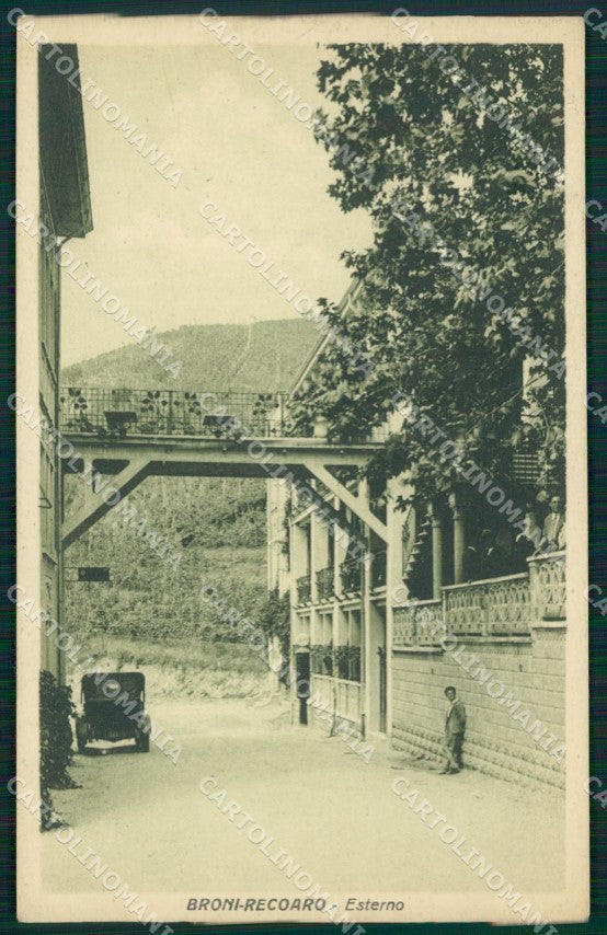 Pavia Broni Recoaro di Auto cartolina QT0143 – fronte
