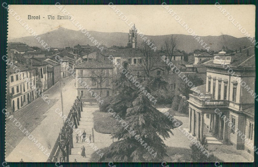 Pavia Broni PIEGA cartolina QT0145 – fronte