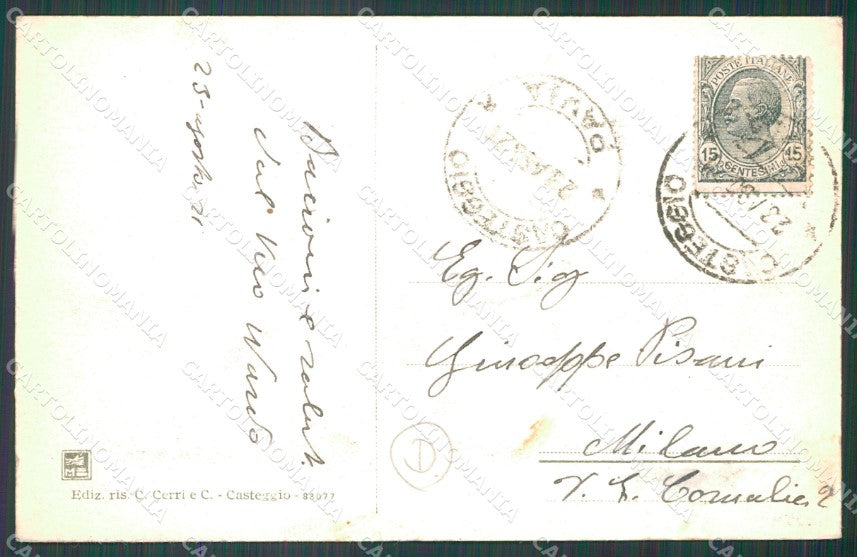 Pavia Casteggio cartolina QT0161 – retro