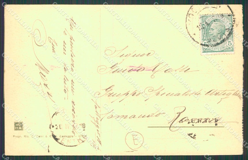 Pavia Casteggio cartolina QT0165 – retro
