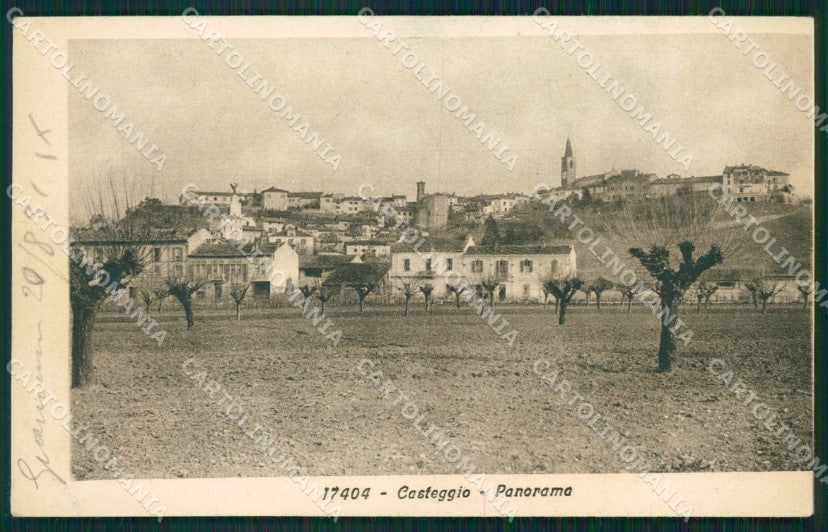 Pavia Casteggio PIEGA cartolina QT0166 – fronte