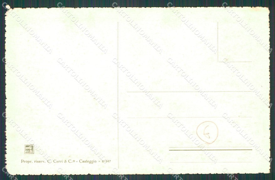 Pavia Casteggio cartolina QT0167 – retro