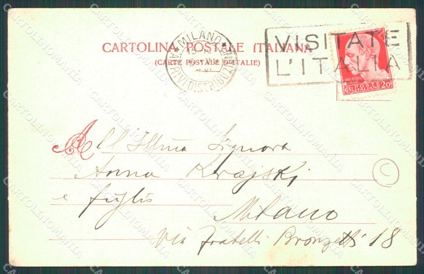 Pavia Godiasco Salice Terme cartolina QT0179 – retro
