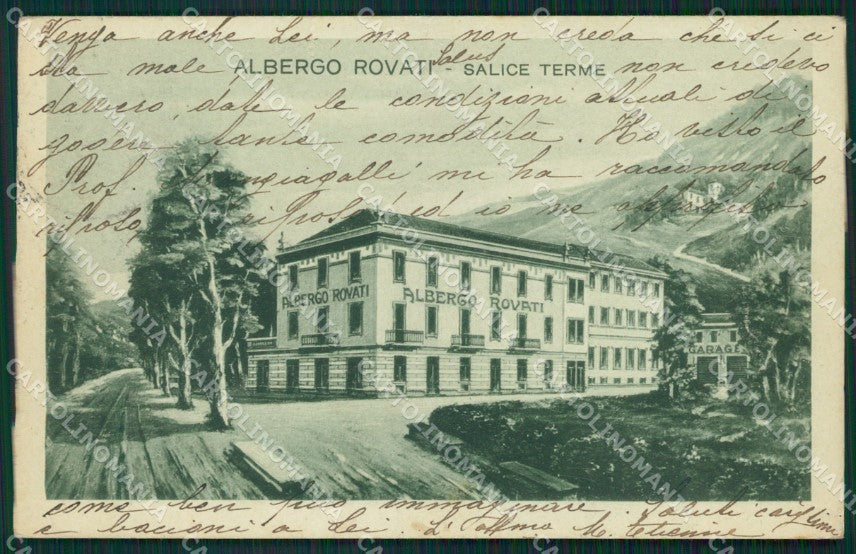Pavia Godiasco Salice Terme cartolina QT0185 – fronte