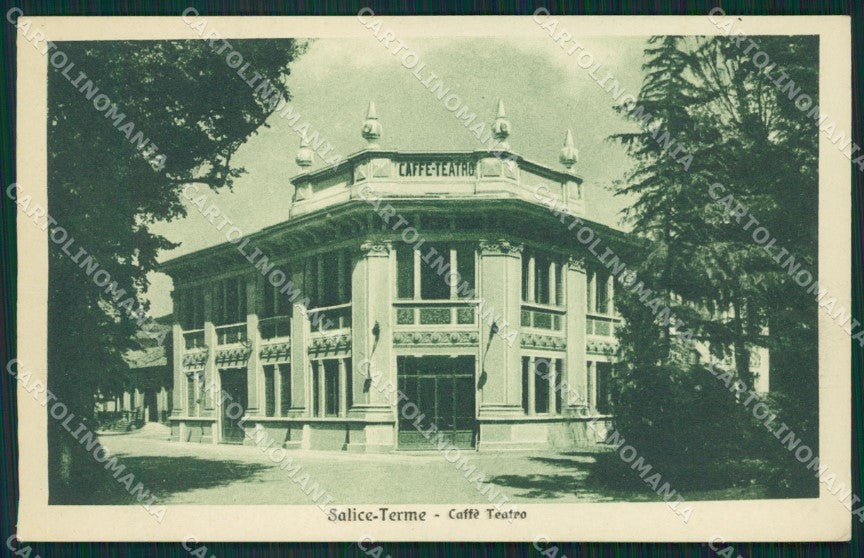 Pavia Godiasco Salice Terme Teatro cartolina QT0186 – fronte