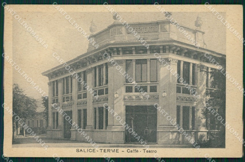 Pavia Godiasco Salice Terme Teatro cartolina QT0188 – fronte