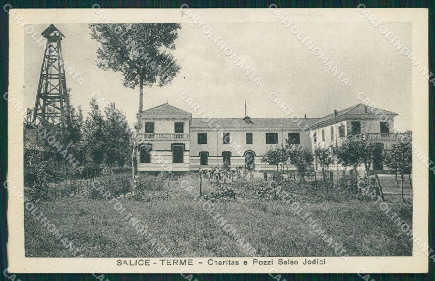 Pavia Godiasco Salice Terme Charitas cartolina QT0199 – fronte