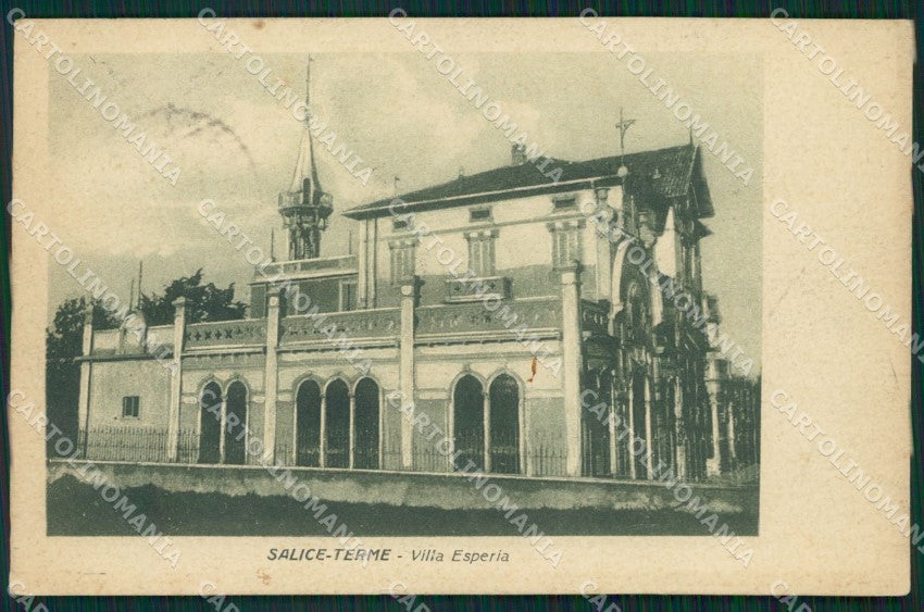 Pavia Godiasco Salice Terme PIEGHINA cartolina QT0200 – fronte