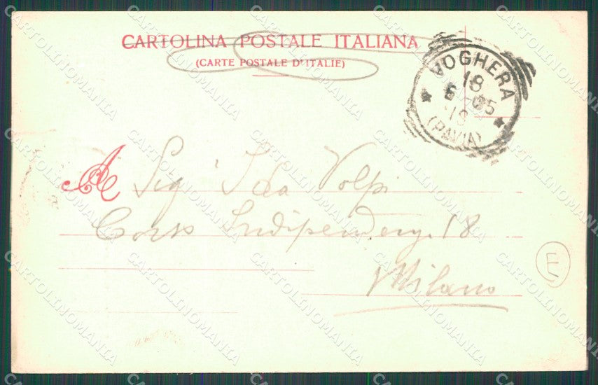 Pavia Godiasco Salice Terme Grand Hotel cartolina QT0209 – retro