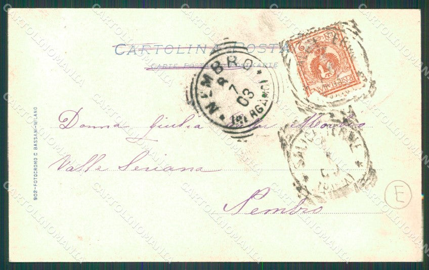 Pavia Godiasco Salice Terme Grand Hotel PIEGHINA RIFILATA cartolina QT0210 – retro