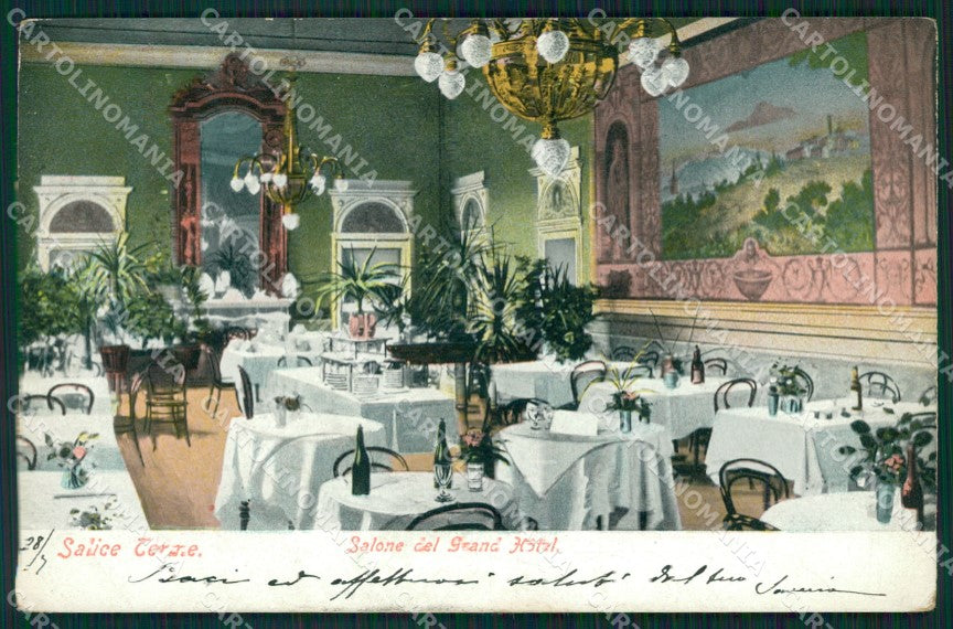 Pavia Godiasco Salice Terme Grand Hotel cartolina QT0211 – fronte