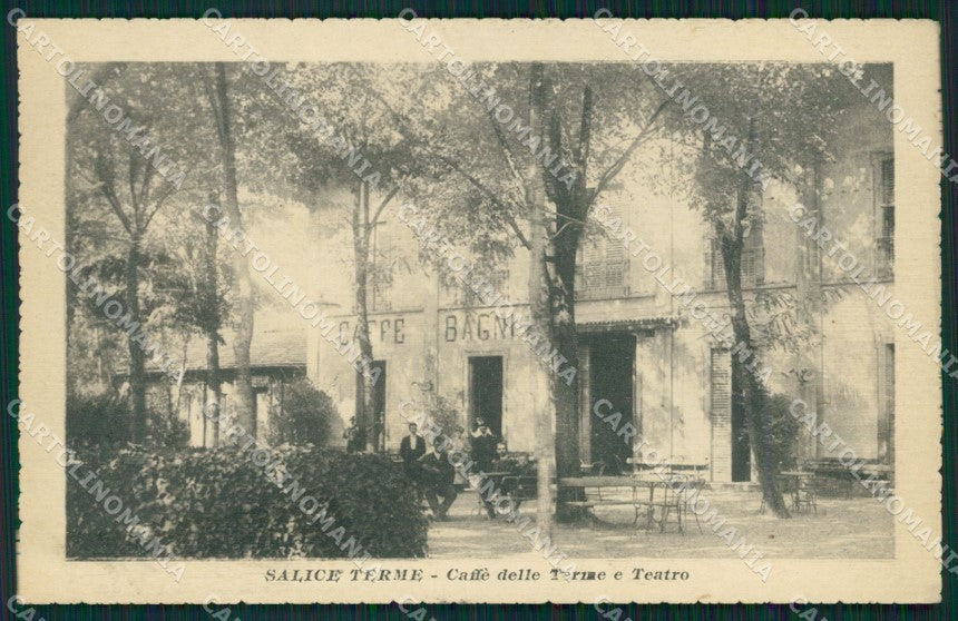 Pavia Godiasco Salice Terme Teatro cartolina QT0216 – fronte