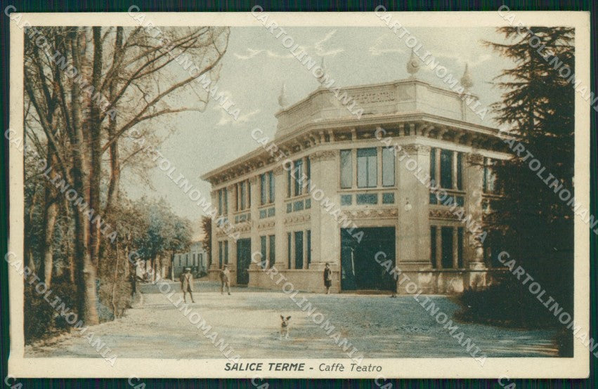 Pavia Godiasco Salice Terme Teatro cartolina QT0217 – fronte