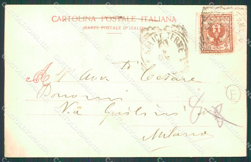 Pavia Godiasco Salice Terme Grand Hotel cartolina QT0218 – retro